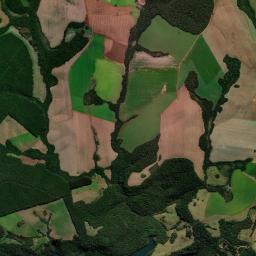 Foz do Jordão High Resolution Satellite Map