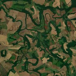 Pérola d'Oeste High Resolution Satellite Map