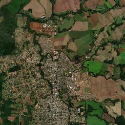 Santo Antônio do Sudoeste High Resolution Satellite Map