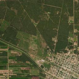 Pampa de los Guanacos High Resolution Satellite Map