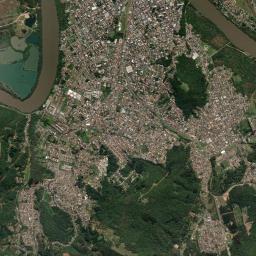 Porto União High Resolution Satellite Map