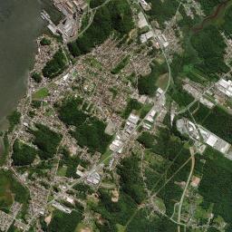 São Francisco do Sul High Resolution Satellite Map