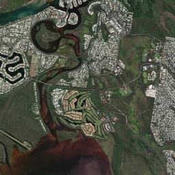 Noosa Heads High Resolution Satellite Map