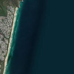 Sunshine Beach High Resolution Satellite Map