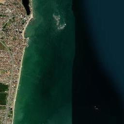Barra Velha High Resolution Satellite Map
