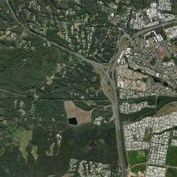 Sippy Downs High Resolution Satellite Map