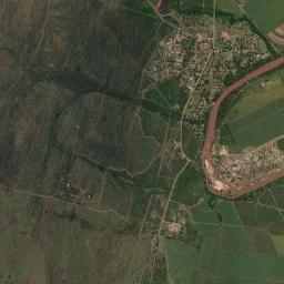 Big Bend High Resolution Satellite Map