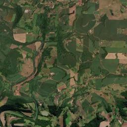 Saudades High Resolution Satellite Map