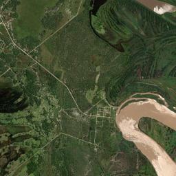 Puerto Bermejo High Resolution Satellite Map