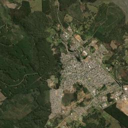 Santa Cecília High Resolution Satellite Map