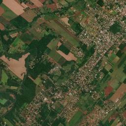 Hohenau High Resolution Satellite Map