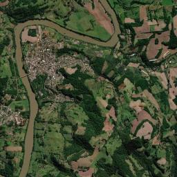 Águas de Chapecó High Resolution Satellite Map