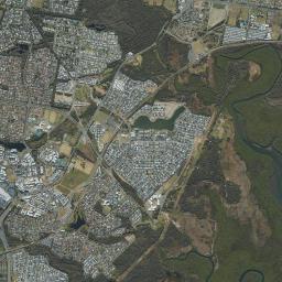 North Lakes High Resolution Satellite Map