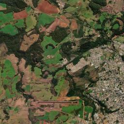 Curitibanos High Resolution Satellite Map
