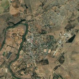 Frankfort High Resolution Satellite Map