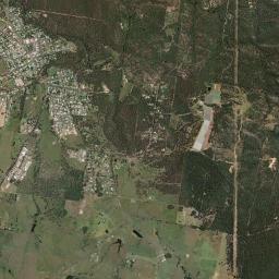 Crows Nest High Resolution Satellite Map