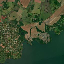 San Cosme y Damián High Resolution Satellite Map