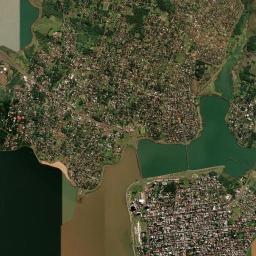 Encarnación High Resolution Satellite Map