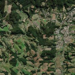 Trombudo Central High Resolution Satellite Map