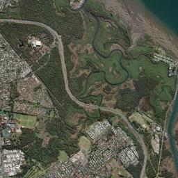 Nudgee High Resolution Satellite Map
