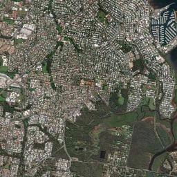 Manly West High Resolution Satellite Map