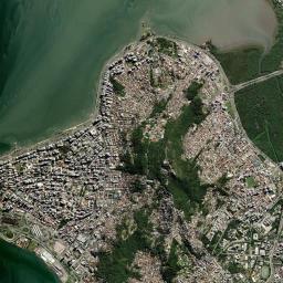 Florianópolis High Resolution Satellite Map