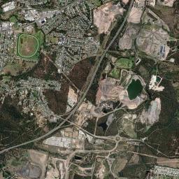 Bundamba High Resolution Satellite Map