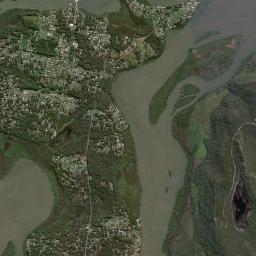 Russell Island High Resolution Satellite Map