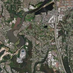 Oxenford High Resolution Satellite Map