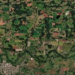 Campina das Missões High Resolution Satellite Map