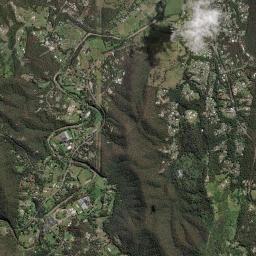 Mount Nathan High Resolution Satellite Map