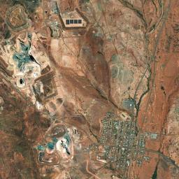 Aerial view of Mount Magnet