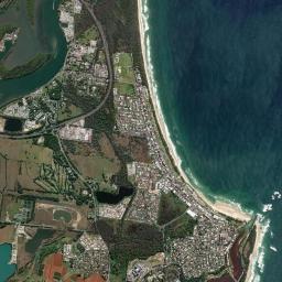 Kingscliff High Resolution Satellite Map