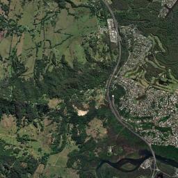 Ocean Shores High Resolution Satellite Map