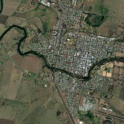 Casino High Resolution Satellite Map