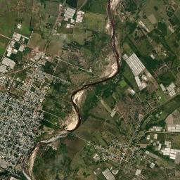 Santa Lucía High Resolution Satellite Map