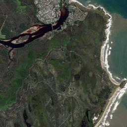 Evans Head High Resolution Satellite Map