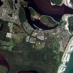 Yamba High Resolution Satellite Map