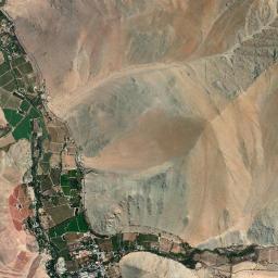 Paihuano High Resolution Satellite Map