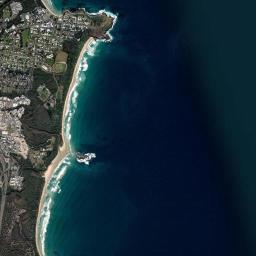 Woolgoolga High Resolution Satellite Map