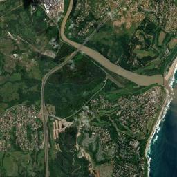 eMkhomazi High Resolution Satellite Map