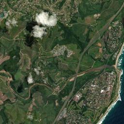 Scottburgh High Resolution Satellite Map
