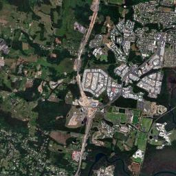 North Boambee Valley High Resolution Satellite Map