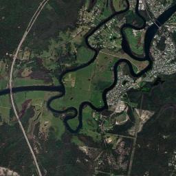 Urunga High Resolution Satellite Map