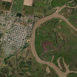 San Javier High Resolution Satellite Map