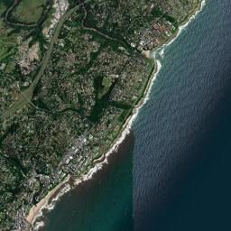 Margate High Resolution Satellite Map