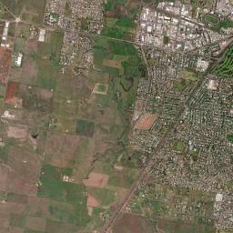 Hillvue High Resolution Satellite Map