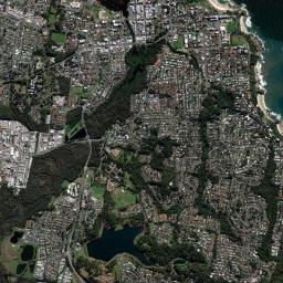 Port Macquarie High Resolution Satellite Map