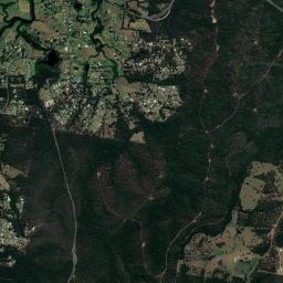 King Creek High Resolution Satellite Map