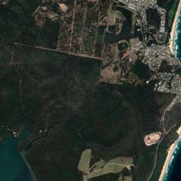 Bonny Hills High Resolution Satellite Map